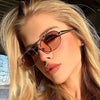 Retro Oval Dual-Beam Metal Sunglasses | UV Protection by FitiqueFit