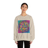Yeet Sleep Repeat Sweatshirt | meme phrase, glitch graphic by Tristan’s Treehouse