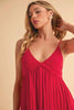 New Summer Ruched Plunge Mini Cami Dress For Women Chic & Flattering, Sculpted Fit, Plunging Romantic Neckline for Night Out & Special Events by Stevvex