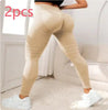 Hip-Lifting High-Waist Leggings for Women – Sculpting Stretch Sport Pants by FitiqueFit