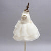 Solid Color Flower Girl Children's Dress