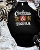 cowboys & tequlia rockstar tank by Madness & Mayhem LLC