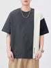Men's Plus Size Color Block Casual T-Shirt by Simply Love