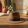 Wide Brim Bell Crown Wool Hat – Unisex Sun & Warmth Hat by FitiqueFit