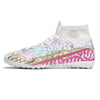 High-top Youth Spike Turf Soccer Shoes by My Store
