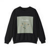 Breathe mountain leaf design Sweatshirt | nature vibes, calming minimal by Tristan’s Treehouse