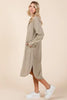 Button Down Long Sleeve Shirt Dress For Women – Timeless, Versatile, Classic, and Sophisticated Wardrobe Essential by Stevvex