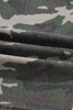 Green Camo Denim Cargo Wide Leg Pants by Wild and Free Boutique