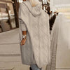 Women's Textured Hooded Longline Jacket by FitiqueFit