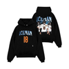 Caleb Williams "Iceman" #18 Hoodie by Dog Mom Hat