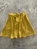 Chartreuse Skater Skirt by Retrolicious