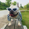Zip Up Dog Clothing Jacket Stretchy Pet Clothes by My Store