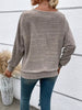 Relaxed Fit Ribbed Knit T-Shirt by Simply Love