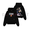 Caleb Williams #18: Iceman "Cold" Celly – Da Bears Graphic Hoodie by Dog Mom Hat