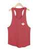 Men's Plus Size Letter Graphic Wide Strap Tank