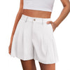Urban-style Chic Womens High-waisted Casual Shorts by My Store