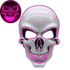 Halloween LED skull glowing mask by My Store