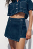 Women's Loose Denim Shirt-Dress & Pants Two-Piece Set – Cotton by FitiqueFit