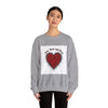 Gothic Rose Heart sweatshirt | New Romantic, 80s nostalgia by Tristan’s Treehouse