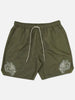 Men's Plus Size Drawstring Waist Shorts