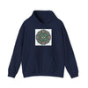 Psychedelic Botanical Mandala Hoodie | Festival Art Sweatshirt by Tristan’s Treehouse