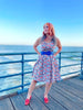 Sunny Days Fit & Flare Dress - Large only by Retrolicious