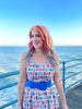 Sunny Days Fit & Flare Dress - Large only by Retrolicious