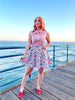 Umbrella Bow Top - Plus Sizes only by Retrolicious