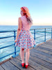 Umbrella Bow Top - Plus Sizes only by Retrolicious
