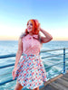 Umbrella Bow Top - Plus Sizes only by Retrolicious