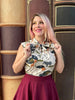 Safari Bow Top by Retrolicious