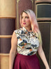 Safari Bow Top by Retrolicious