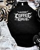 iced coffee girl rockstar tank by Madness & Mayhem LLC