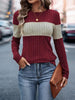 Color Block Round Neck T-Shirt by Simply Love