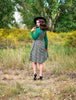 Foxy Fit & Flare Dress - XS only, 1 left! by Retrolicious