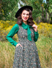 Foxy Fit & Flare Dress - XS only, 1 left! by Retrolicious