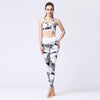 💪 Seamless 2-Piece Yoga Set – High-Waist Leggings & Crop Top by FitiqueFit