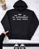 Wednesday Embroidered Hoodie by Madness & Mayhem LLC