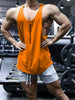 Men's Plus Size Round Neck Wide Strap Tank