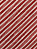 Candy Cane Stripe Bow Top - Plus Sizes only by Retrolicious