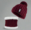 Women’s Winter Beanie Hat & Scarf – Warm Knitted Skull Cap Style by FitiqueFit