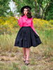 Helen Retro Blouse in Pink by Retrolicious