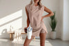 Solid Color Casual Suit For Women by FitiqueFit