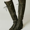 Women’s Over-the-Knee Boots – Round Toe Stylish Tall Winter Boots by FitiqueFit