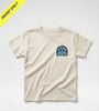 CAR CLUB USA TEE - CREAM (FRONT ONLY) by LITTLE RAD THINGS