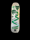 H-STREET MAGNUSSON "MASKS & SERPENT" SKATEBOARD DECK