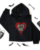 Bite me hoodie by Madness & Mayhem LLC