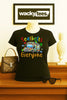 Seatbelts Everyone School Bus Autism Awareness Graphic Tee Shirt by MyWackyTees
