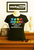 Seeing The World Differently Autism Awareness Graphic Tee Shirt by MyWackyTees