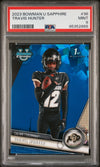 Graded 2023 Topps Bowman U Sapphire Travis Hunter #36 Rookie RC Football Card PSA 9 Mint